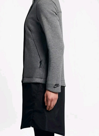 NIKE WOMEN TECH JACKET HOODIE SIZE XL 831707 091 - Picture 4 of 8